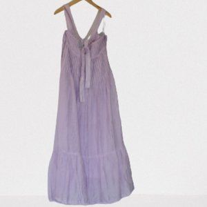 Frankie Pintuck Maxi Dress Lavender 